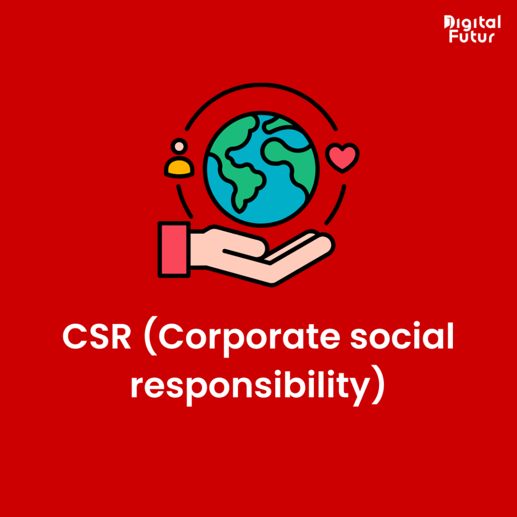 These CSR activities are designed to help businesses give back to society